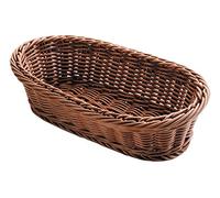Lacor 63881 - Panier à blé ovale 24x17x8 cm - Qualité Professionnelle brune | Ustensile professionnel durable; conçu pour un rendement optimal y nettoyage rapide et facile au lave-vaisselle