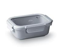 LACOR - 64631 - Récipient Ceram Grey, Céramique, 650 ml, Passe au micro-ondes, Va au four, 100% hermétique, Sans plomb, sans cadmium et sans nickel, Système ClipLock