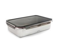LACOR - 64675 - Tupper Hermétique Ecoinox Pro, 5 L, Acier Inoxydable 18/10 avec Couvercle en Polypropylène, Boîte à Lunch Hermétique et Réutilisable, Convient pour Réfrigérateur et Lave-Vaisselle
