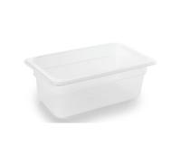 Bac 1/3 en polypropylene Lacor GN Blanc 3,80 L