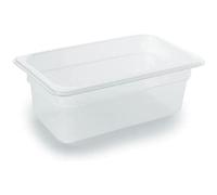 Lacor 66320 - polypropylène Bac GN 1/3, empilable, fermeture hermétique | Ustensile professionnel durable; conçu pour un rendement optimal y nettoyage rapide et facile au lave-vaisselle