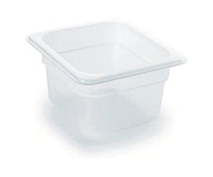 Lacor 66665 - Heures Polypropylène GN-Conteneur 1/6 176 x 162 x 65 mm | Ustensile professionnel durable; conçu pour un rendement optimal y nettoyage rapide et facile au lave-vaisselle