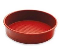 Lacor Moule en silicone 66738, rond, diamètre 26 cm, marron