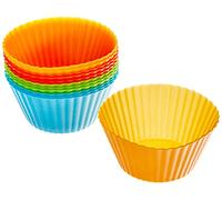 Lacor 66745 - Ensemble de 12 moules à muffins | Silicone | Sans BPA | | Ustensile professionnel durable; conçu pour un rendement optimal y nettoyage rapide et facile au lave-vaisselle