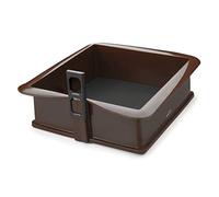 LACOR 66777 Moule carrée Silicone Marron 25 cm