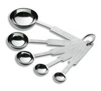 Lacor-67001-5 PCS. MEASURING SET ST/STEEL 18/10, Acier Inoxydable