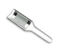 Lacor 67008 - Râpe à citron semi-circulaire Acier Inox. | Fabriqué en acier inoxydable de qualité alimentaire; haute résistance à la corrosion et usure quotidienne