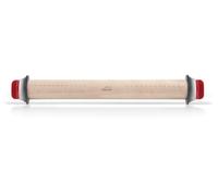 Lacor Rouleau à pâtisserie 67142 en hêtre avec anneaux Beige