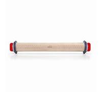 LACOR 67142 Rouleau Hêtre avec Anneaux Bois Beige