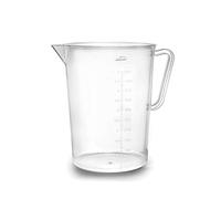 LACOR 67214 Verre doseur, tasse à mesurer, testeur de liquide, polypropylène, sans BPA, 20 cm, 5 L