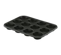 Lacor 68010 - Moule antiadhésif à cavité 12 - Noir | Ustensile professionnel durable; conçu pour un rendement optimal y nettoyage rapide et facile au lave-vaisselle