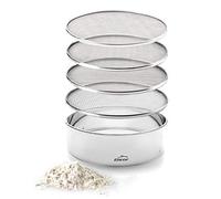 Lacor 68342 - Tamis interchangeable, tamis de cuisine, 4 mailles | Ustensile professionnel durable; conçu pour un rendement optimal y nettoyage rapide et facile au lave-vaisselle