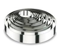 Lacor Emporte-pièces Cercle à mousse 68416 16 x 4 cm Acier inox 18/10 Argent