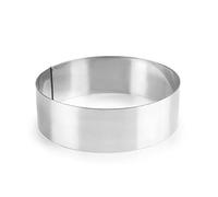 Lacor Emporte-pièces cercle à tarte 68610 10 x 6 cm 18/10 Argent
