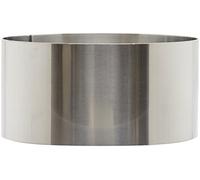 Lacor Emporte-pièces Cercle à tarte 68612 rond 12 x 6 cm inox 18/10 argent