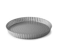 LACOR - 68785 - Moules à Pâtisserie, Moule Gateau, Moule à Boucles, Perforé, Acier au Carbone, Sans PFOA, Antiadhésif, Va au Four, Va au Congélateur, 30 cm