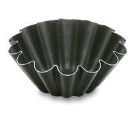 Lacor 68810 Moule à Brioche Aluminium Antiadhésiférent 10 cm, Noir