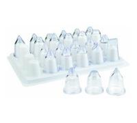 Lacor Douilles acryliques 68994 – Assorties – Lot de 24