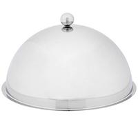 Lacor 69024 Cloches en Inox 24 cm, Argent