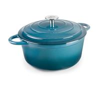Lacor 71704 - Casserole en fonte émaillée, 3,5 litres, diamètre 24... | Fabriqué en acier inoxydable de qualité alimentaire; haute résistance à la corrosion et usure quotidienne