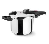 Lacor Master 71886 Casserole à pression, Acier inoxydable, Argent