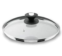 Lacor-71932-GLASS LID WITH STEAM HOLA 32 CM | Ustensile professionnel durable; conçu pour un rendement optimal y nettoyage rapide et facile au lave-vaisselle