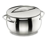 Lacor Faitout 79016 avec couvercle 16 cm Argenté