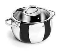 Lacor Marmite Belly 79120 en inox avec couvercle Diamètre 20 cm