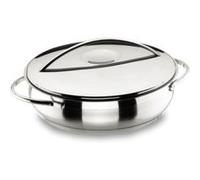 Lacor 79624 Plat Rond avec Couvercle Belly 24 cm