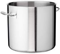 Lacor - 8414271039836 pot avec couvercle, 45 cm, acier inoxydable | Ustensile professionnel durable; conçu pour un rendement optimal y nettoyage rapide et facile au lave-vaisselle