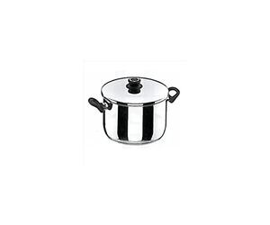 Lacor 85126 - Pot avec acier inoxydable Couvercle Studio 26 | Fabriqué en acier inoxydable de qualité alimentaire; haute résistance à la corrosion et usure quotidienne