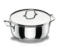 Lacor 90018 - Gratin avec acier inoxydable Couvercle 18 Gourmet