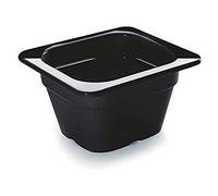 LACOR BAC MÉLAMINE Noir GN 1/6 176X162X65 MM