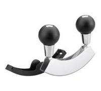 Hachoir - berceuse double manuel inox Lacor