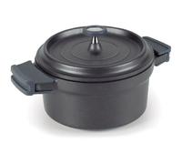 Cocotte ronde 24 cm Noire - Fundicion