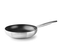 LACOR Garinox - 14528 - Poêle antiadhésive Aine, Poêle en aluminium, Antiadhésive ILAG ULTIMATE, Poignée en acier inoxydable, Durabilité et résistance maximales, Sans PFOA, Va au four, Ø28 cm