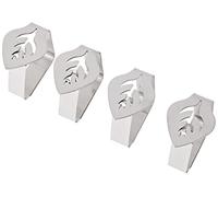 LACOR Lot de 4 Pinces de Fixation pour Nappe INOX