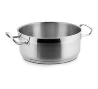 Lacor marmite basse - rondeau induction en inox 18/10 - ø 40 cm eco chef inox G