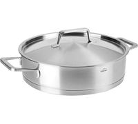 Lacor Marmite en acier inoxydable plate avec couvercle - Marmite professionnelle 26cm - 3L Lacor Marmite en acier inoxydable plate avec couvercle - Marmite professionnelle 26cm - 3L
