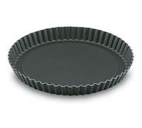 Lacor Moule à tarte 68823 – 32 cm – dentelé – fond amovible – aluminium antiadhésif