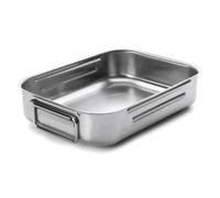 Lacor Plat À Rôtir Anses Athermique Retractables Inox.18 / 10 40x28x8 Cm