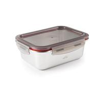 Lacor Récipient Alimentaire Rectangulaire Ecoinox, Acier Inoxydable 18/10, 800 Ml