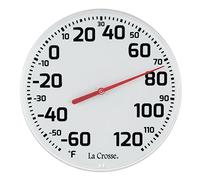 Lacrosse La Crosse 104-1522 Thermomètre à Cadran Rond 21,6 cm