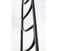 Ladder échelle à vêtements H 257 cm design GTV viennois frêne noir laqué - WIENER GTV CML250LGN C01
