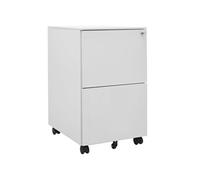 vidaXL Classeur mobile - Gris clair