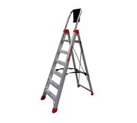 Lady6 Échelle, Aluminium Professional 6 Marches - Dr Lady6