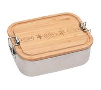 Lassig - Boîte à goûter inox bambou Garden Explorer