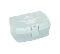 LÄSSIG Boîte à lunch pour enfants avec compartiment amovible, sans BPA/Lunchbox Tiny Drivers Airplane