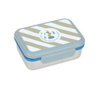Boîte à goûter inox Sunny Explorer vert et bleu