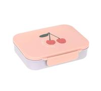LÄSSIG Boîte à repas Bento pour enfants avec compartiments Happy Fruits Cherry